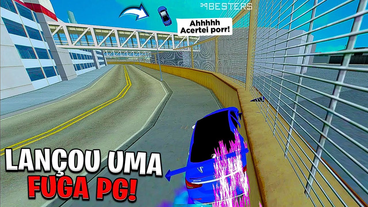 PERSEGUI UM CARA NA FUGA E ELE LANÇOU UMA FUGA PG 😲 GTA SAMP