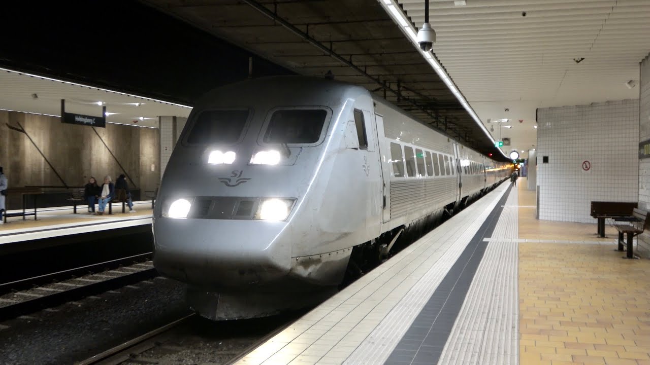 Tåg på Helsingborg Central