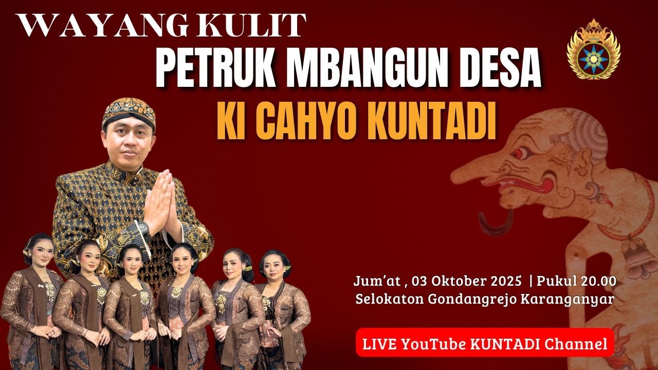 WAYANG KULIT KI CAHYO KUNTADI || LAKON 