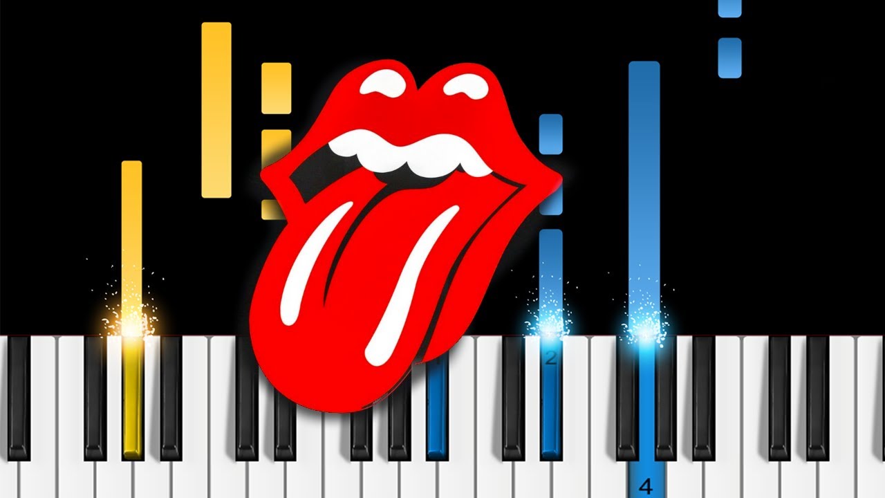 The Rolling Stones - Paint It Black - EASY Piano Tutorial