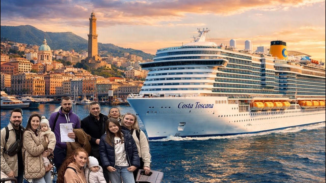 VLOG #1: Începem aventura! Drumul spre Genova🇮🇹 și îmbarcarea pe Costa Toscana🚢