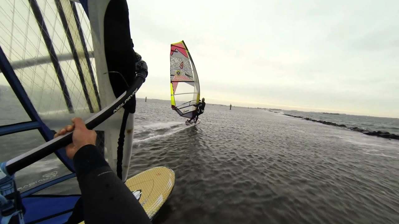 Flat Waters... Windsurfing Herkingen