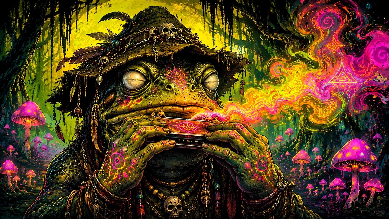 Mystic Psychedelic Swamp Rock - Heavy Stoner Blues Trip Mix