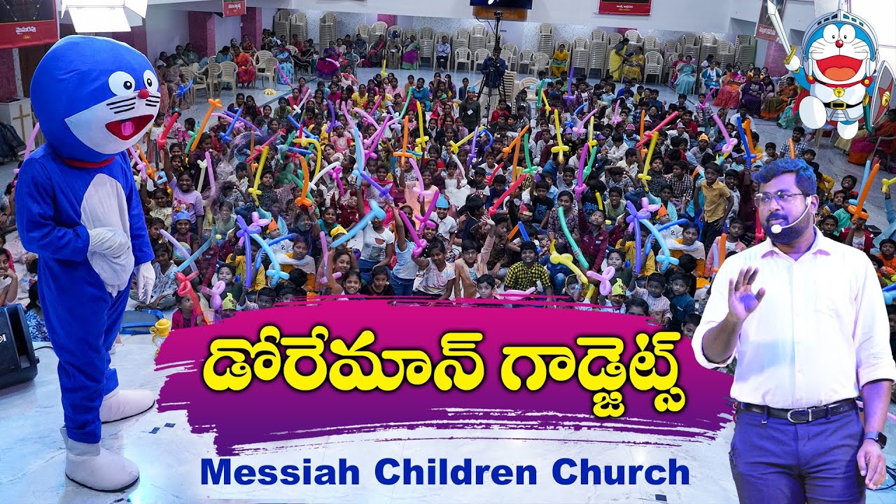 Doreman Gadgets  | డోరేమాన్  గాడ్జెట్స్ | Messiah Children Church | #vbs2024  #vbs #vbssong