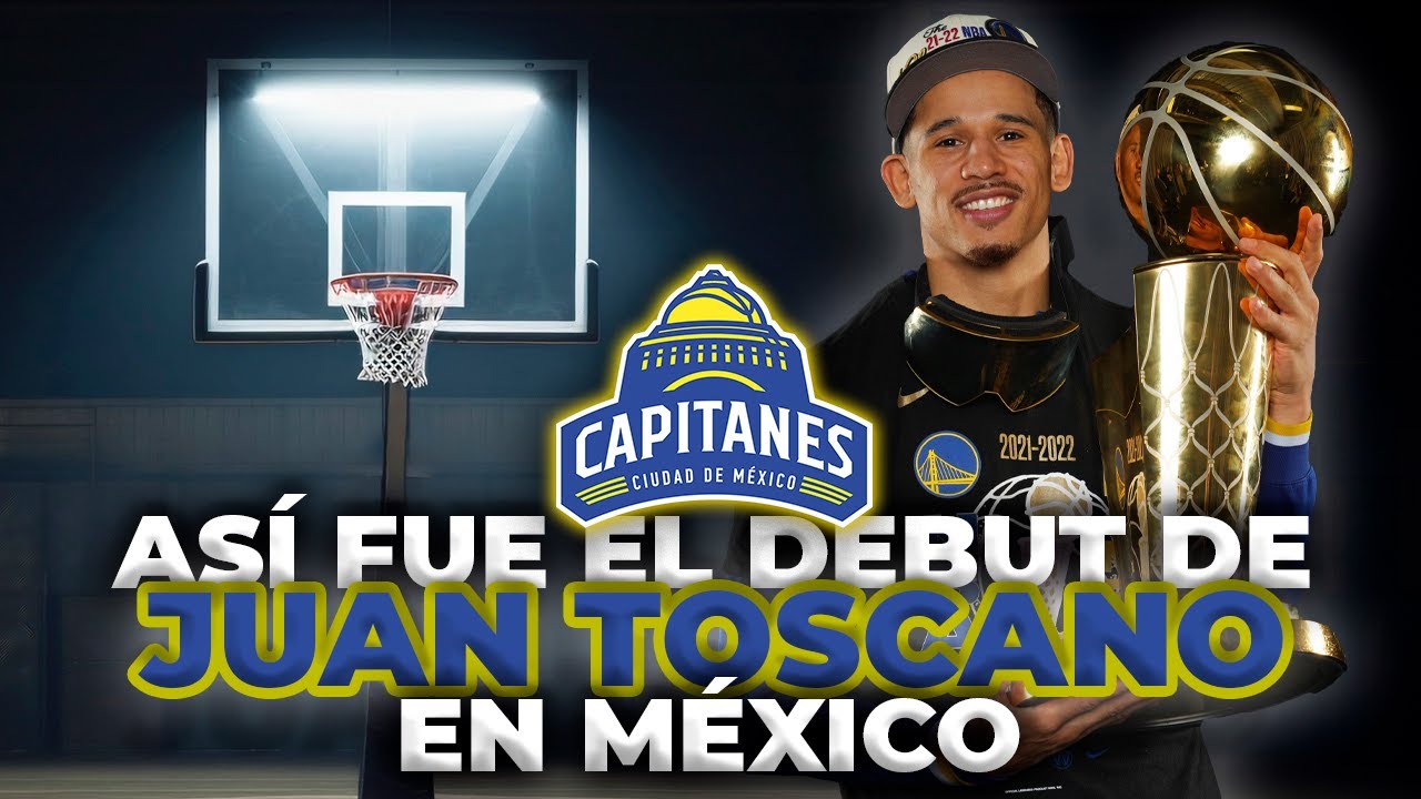 ASÍ FUE EL DEBUT NBA DE JUAN TOSCANO EN MÉXICO