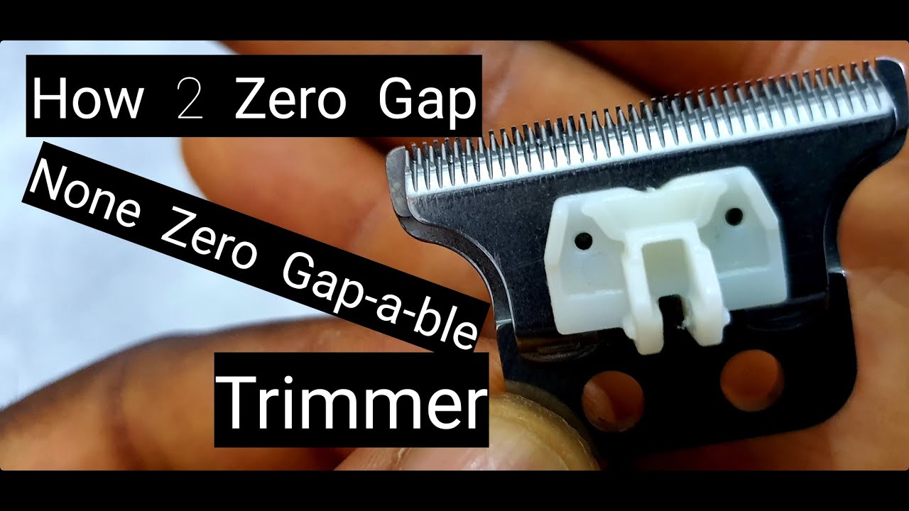 Как сделать нулевой зазор на триммере None Zero Gap-A-Ble