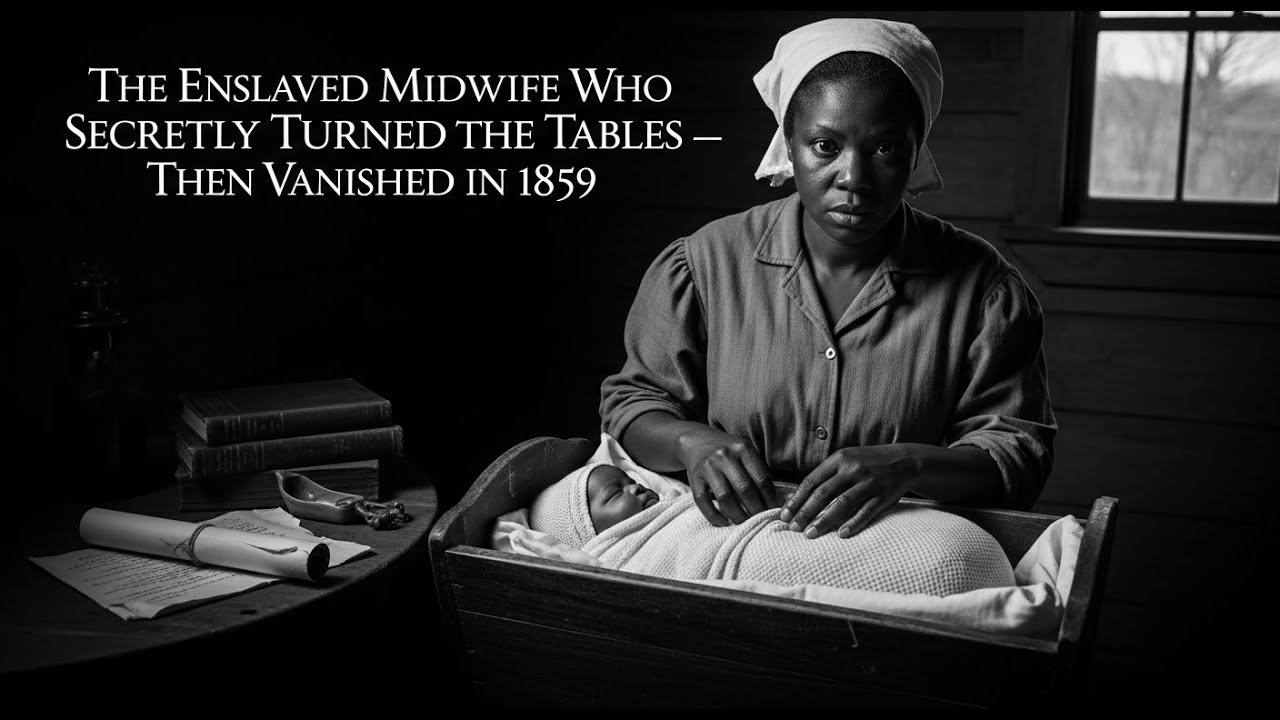 The Enslaved Midwife Who Secretly Turned the Tables — Then Vanished in 1859