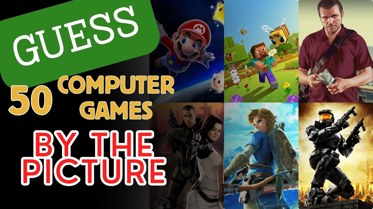 GAME QUIZ:: Guess the Computer Games from a Single Frame
