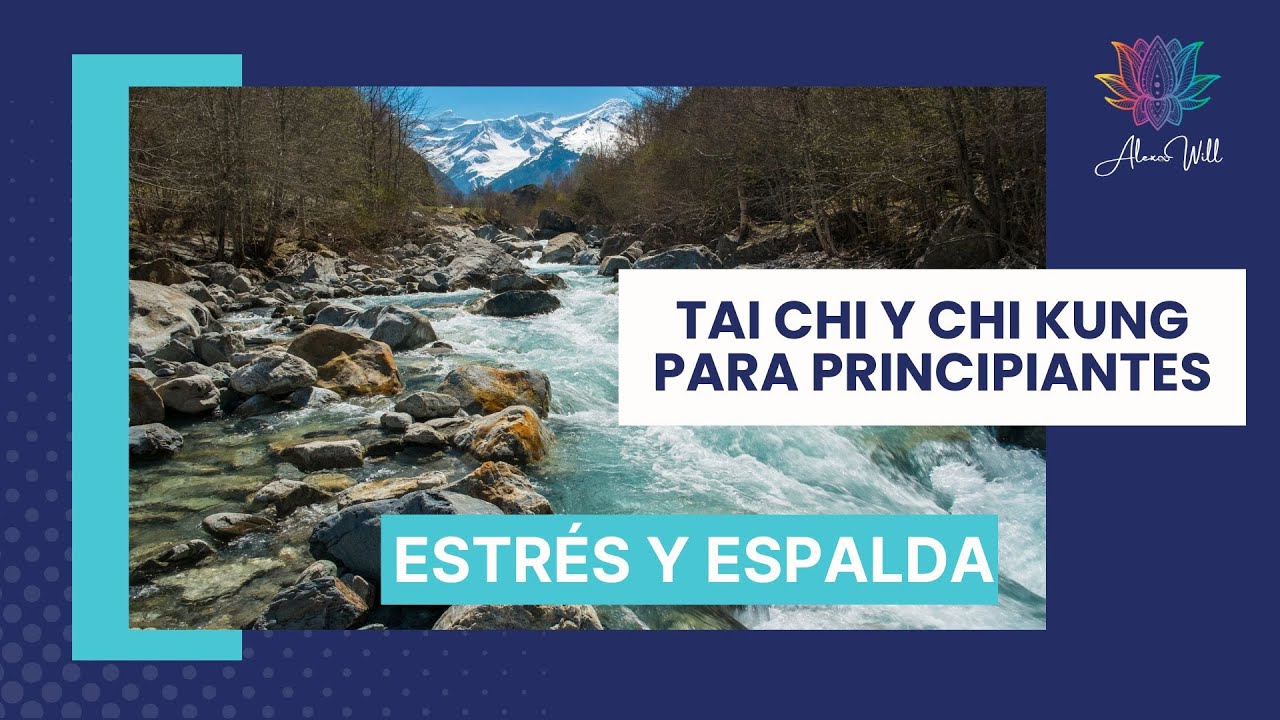 tai chi y chi kung para principiantes: Alivia Estrés - Espalda - Detox