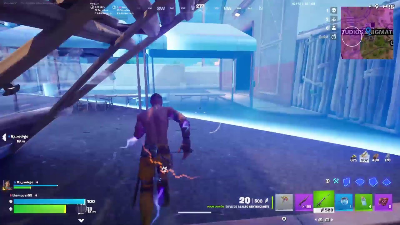 El prodigio de ecaterror en Fornite