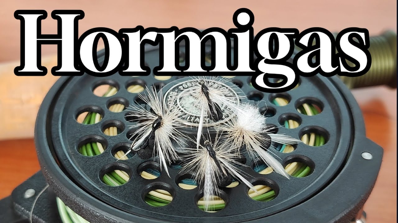 *Montaje de moscas: Hormigas Voladoras en Parachute y Foam.