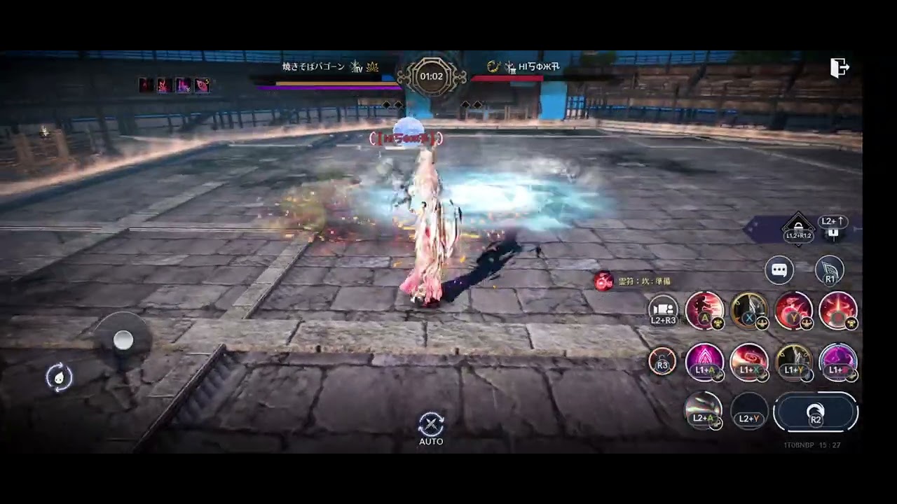 黒い砂漠モバイル PvP メグVSコルセア