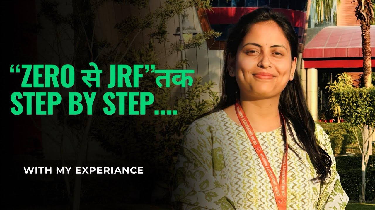 Zero Se JRF Tak | Complete Preparation Strategy for Beginners
