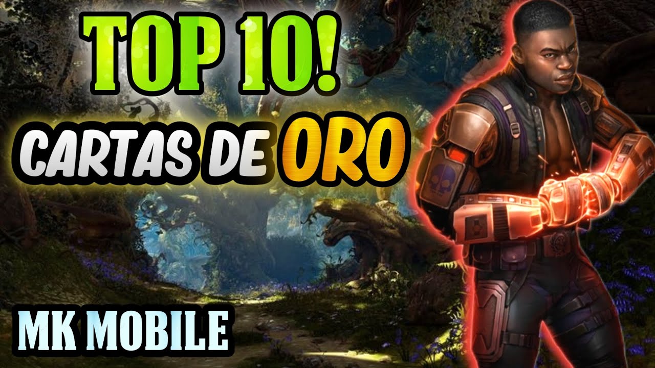 Top 10 De MEJORES PERSONAJES DE ORO / Mortal Kombat Mobile