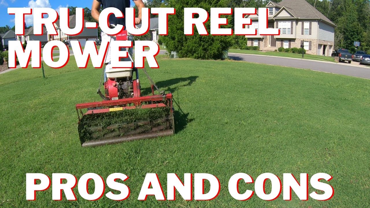 TruCut Reel Mower Cons and Pros