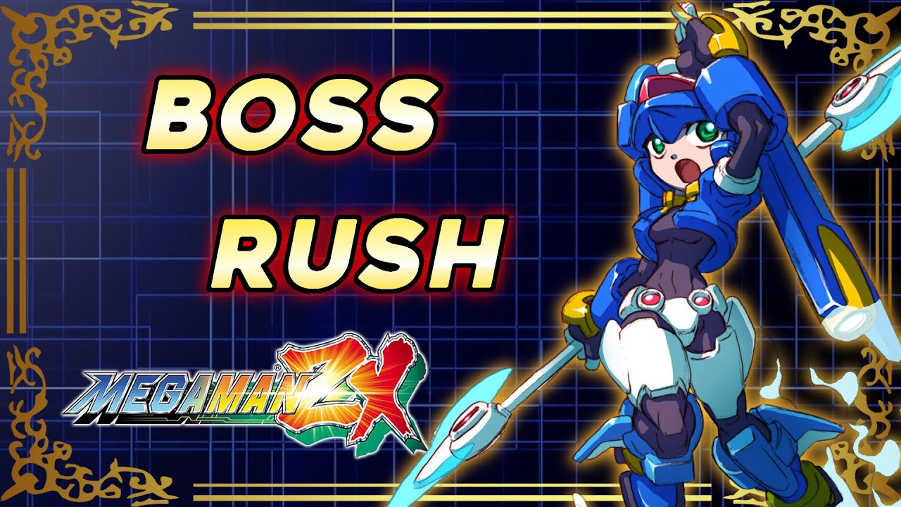 Mega Man ZX ~ Model LX vs All Bosses [No Damage/Hard Mode]