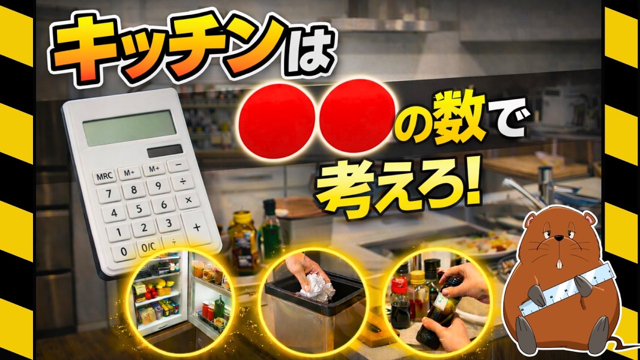 こんなに簡単⁈キッチンの後悔の正体。数で分かる7ルール【注文住宅】