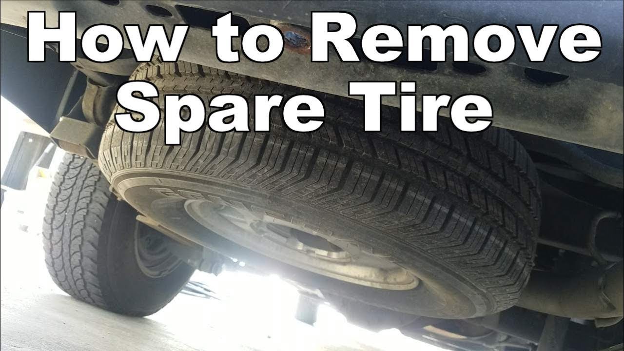 How to Remove A Spare Tire Chevy Colorado & GMC Canyon