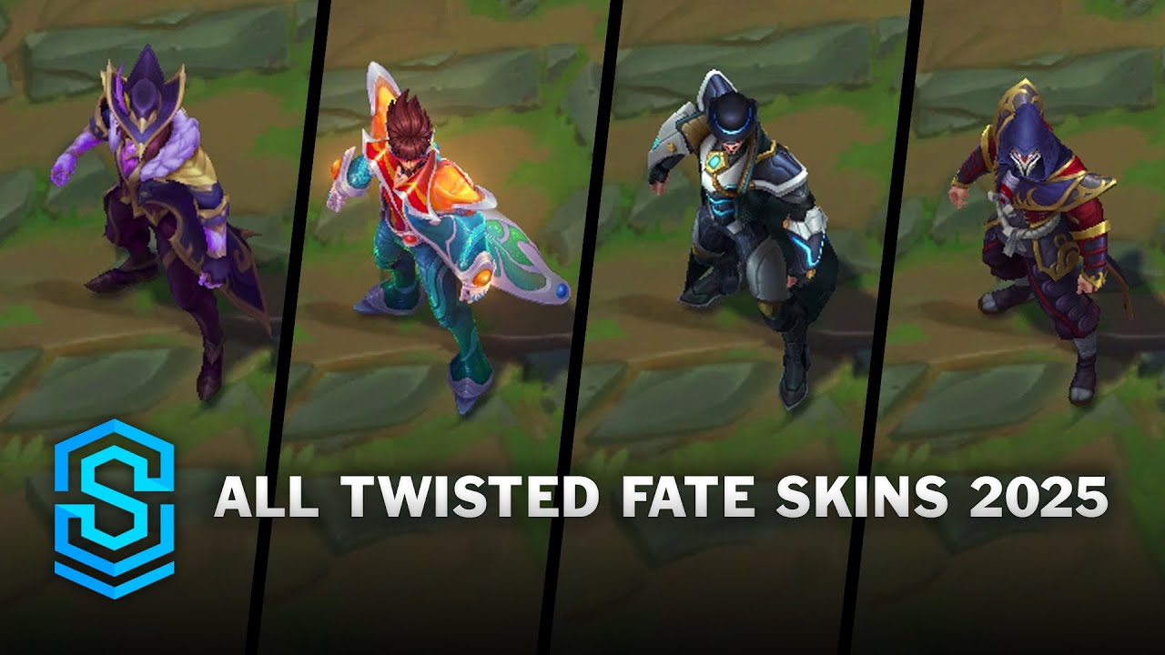 All Twisted Fate Skins 2025