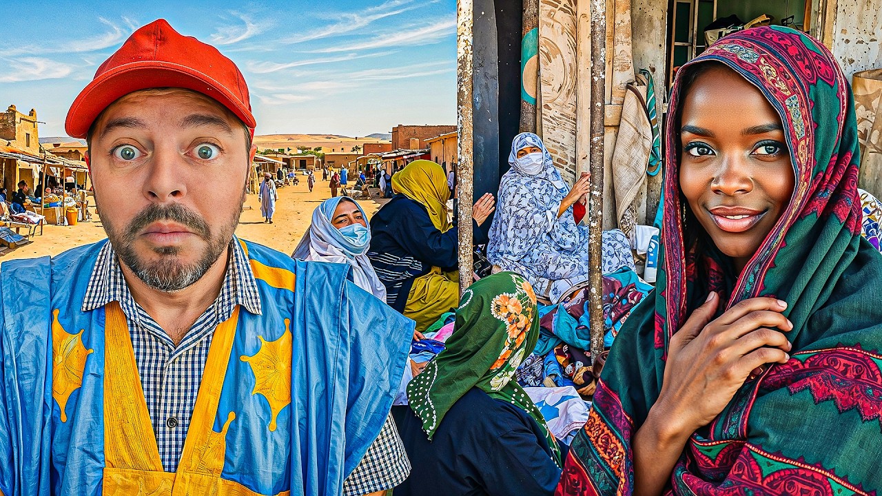 Piața femeilor divorțate din Mauritania! Ce-am găsit aici, e unic în lume