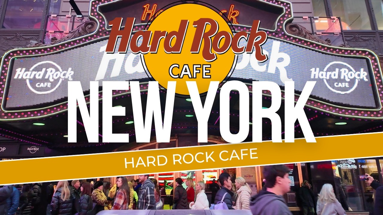 Inside HARD ROCK CAFE New York City