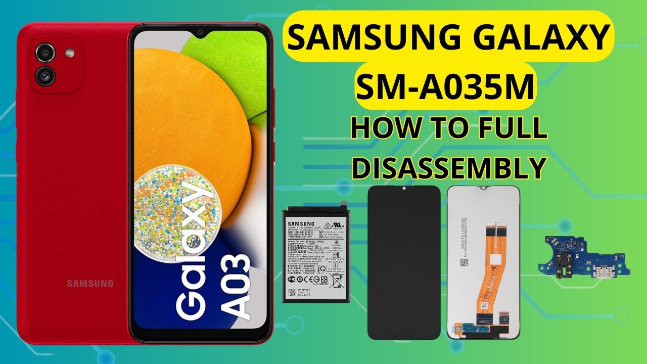 ✅Замена экрана Samsung A03 || Пошаговая разборка и ремонт 🔨