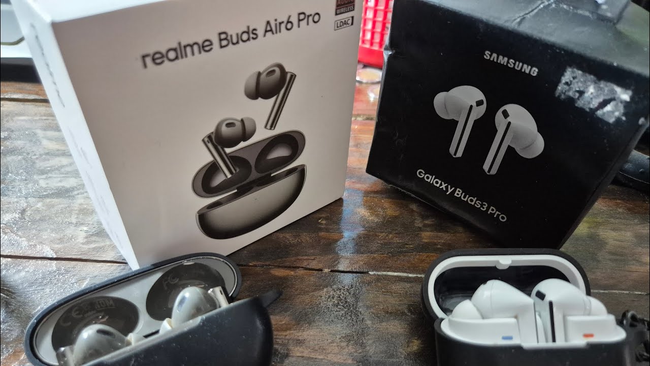 Realme buds air 6 pro vs galaxy buds 3 pro en 2026