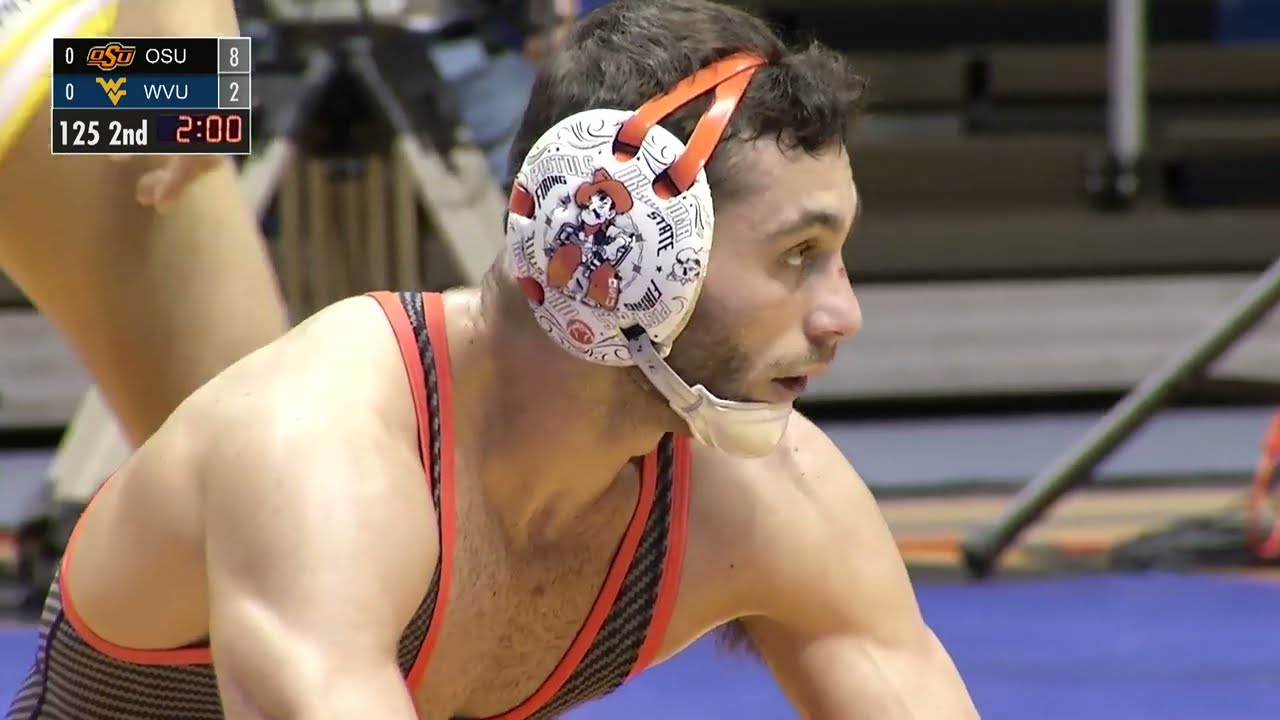 125lbs Nick Piccininni OSU tech fall Joey Thomas WVU