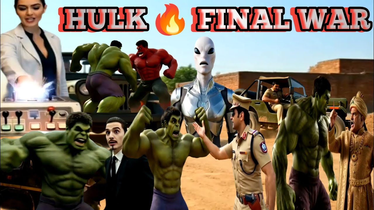 HULK Ki Ghatak Film FULL STORY 💥 | Part 1–6 | Baap Ka Badla Se Alien Attack Tak 😱🔥 @SMofficialfilm 
