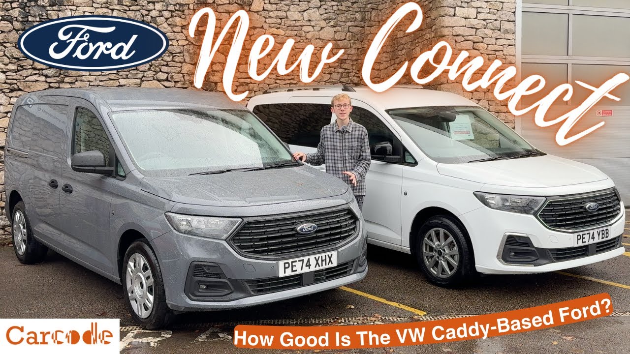 Обзор Ford Transit Connect 2025 года, Caddy по сниженной цене! (Великобритания) (4K) | Carcode