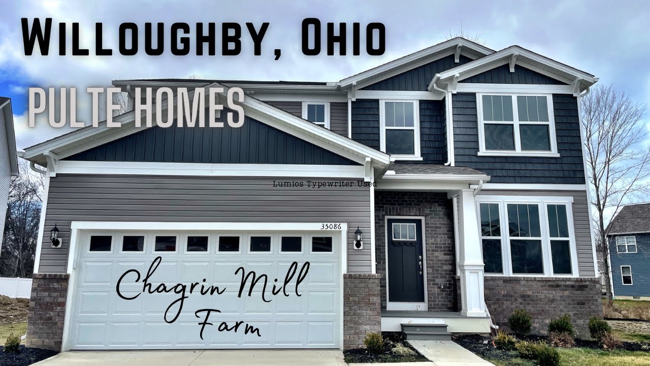 Cleveland, Ohio | Willoughby Home Tour | New Construction Pulte Homes | Best Suburbs | Open Concept