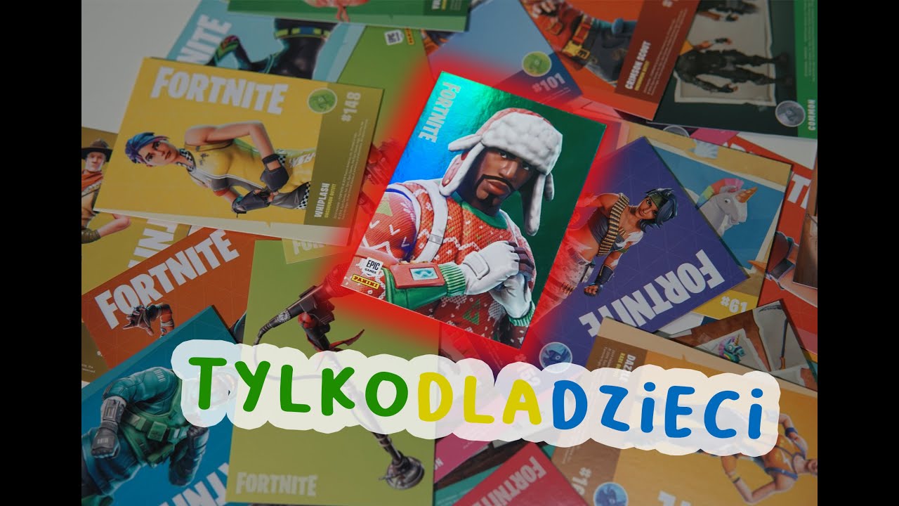 FORTNITE KARTY PANINI!! 🤩 OTWIERANIE!🤩😎 KARTA HOLOFOIL!!