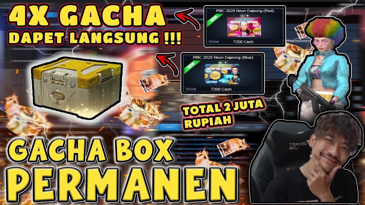 HOKI JASA BUKA GACHA BOX PERMANEN LANGSUNG DAPET SEMUA !! // Gameplay Point Blank Zepetto Indonesia
