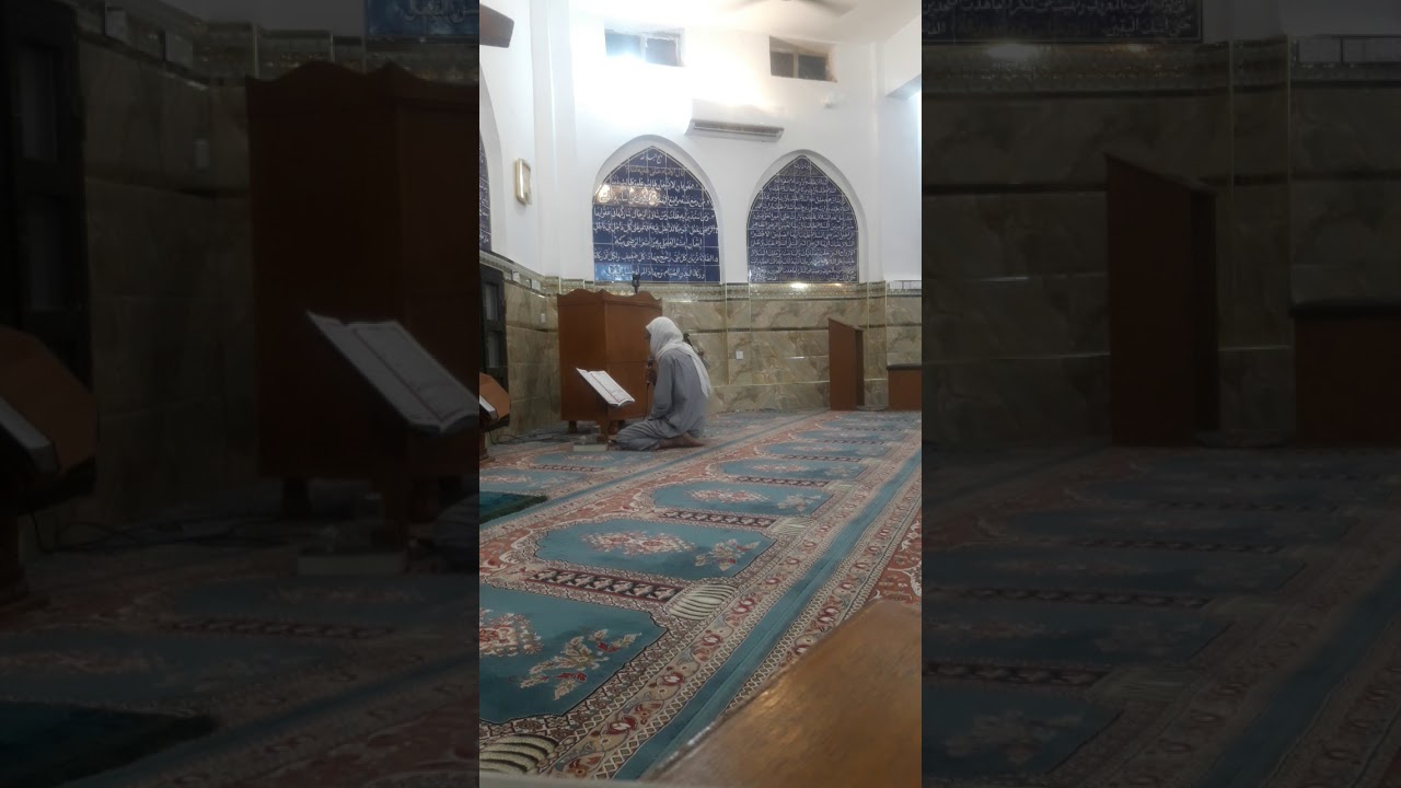 اذان الصبح ليلة ٣٠ رمضان ،  بصوت خادم المسجد صالح كاظم جبار  ، قضاء بدرة
