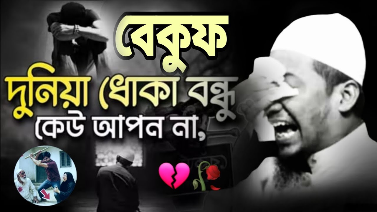 ||দুনিয়া ধোকা বন্ধু কেউ আপন না || 💔😭 #আনিসুর_রহমান_আশরাফী #anisur_rahman_ashrafi 