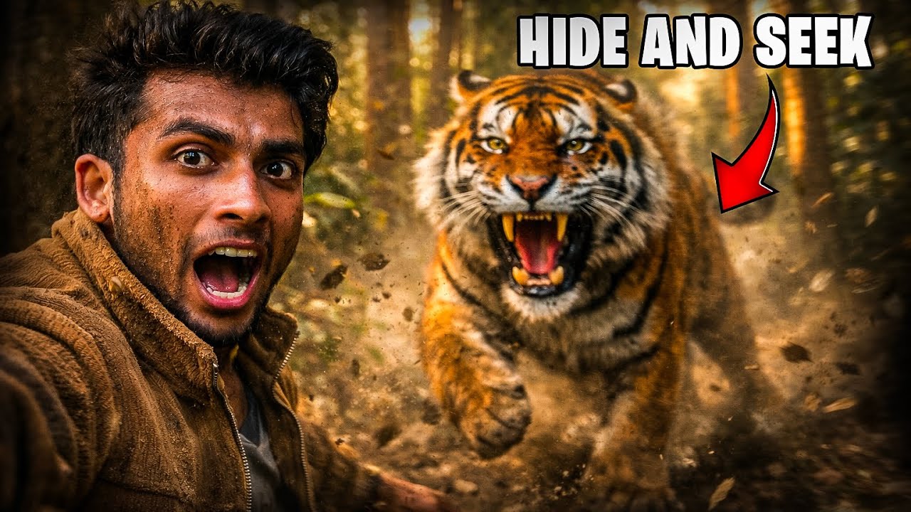 HIDE AND SEEK CHALLENGE 😳 // Jungle Me 
