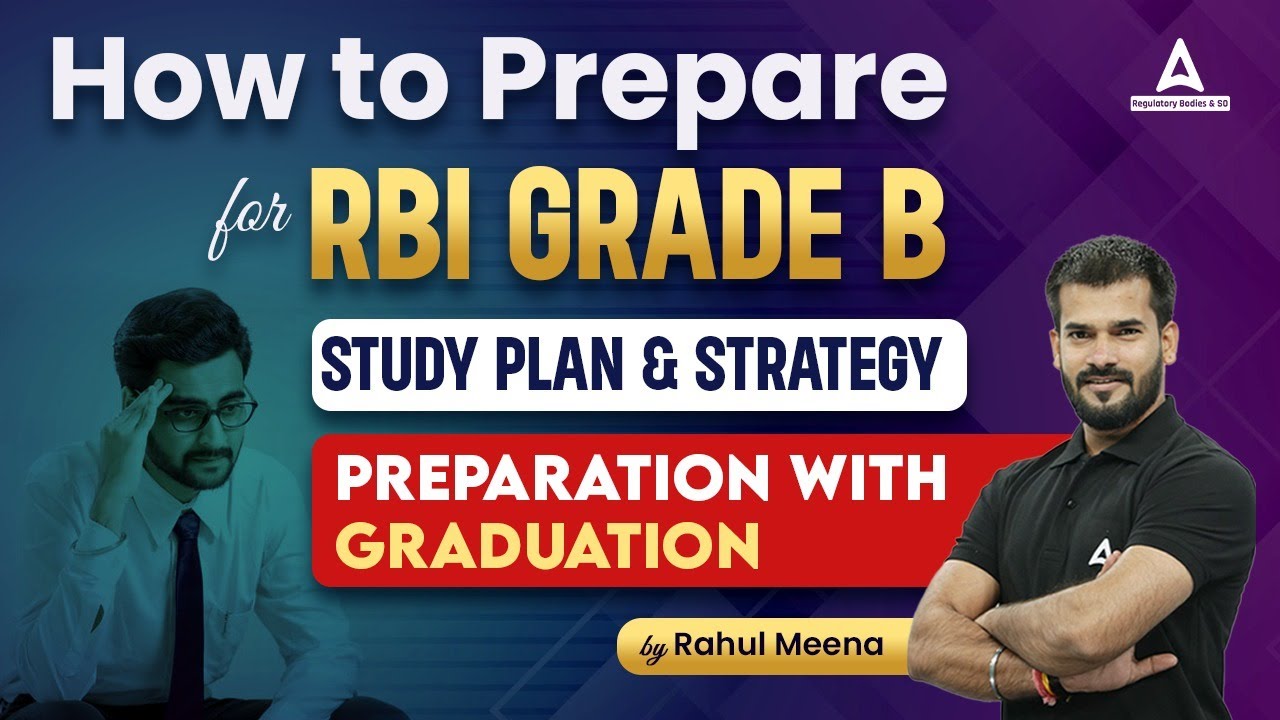 RBI Preparation With Graduation | RBI Grade B Preparation for Beginners | RBI Grade B 2024