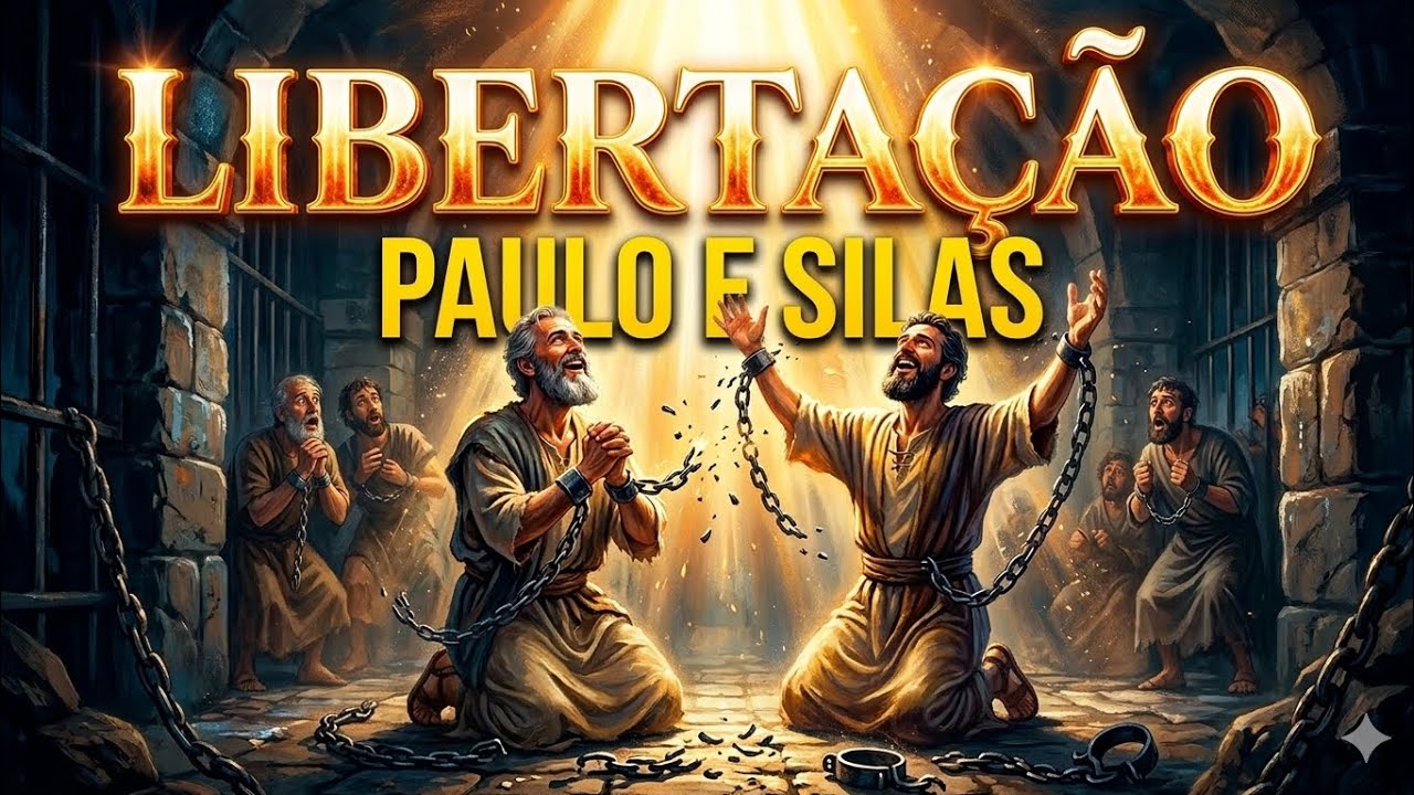 AS CORRENTES NÃO PODE CALAR UM ADORADOR | PAULO E SILAS HINO DE LIBERTAÇÃO!