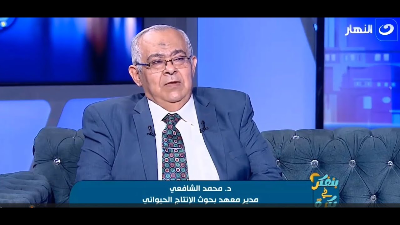 دور معهد بحوث الانتاج الحيواني فى التصدى لتحديات صناعة الدواجن  ا.د محمد الشافعى مدير المعهد