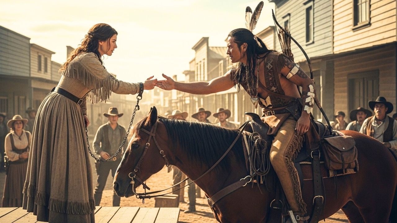 The Town Sent Her to an Apache Blood Hunter — Instead of Killing Her, He Protected Her
