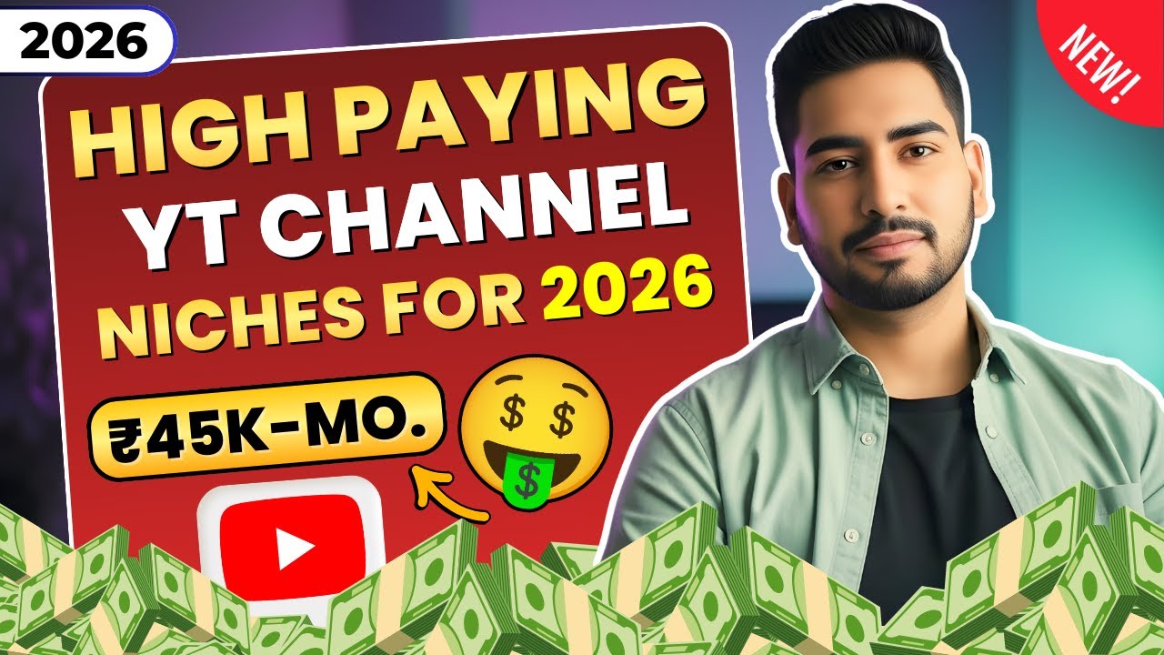 Best YouTube Niches 2026 😱 High CPM & Low Competition Channel Ideas 💡