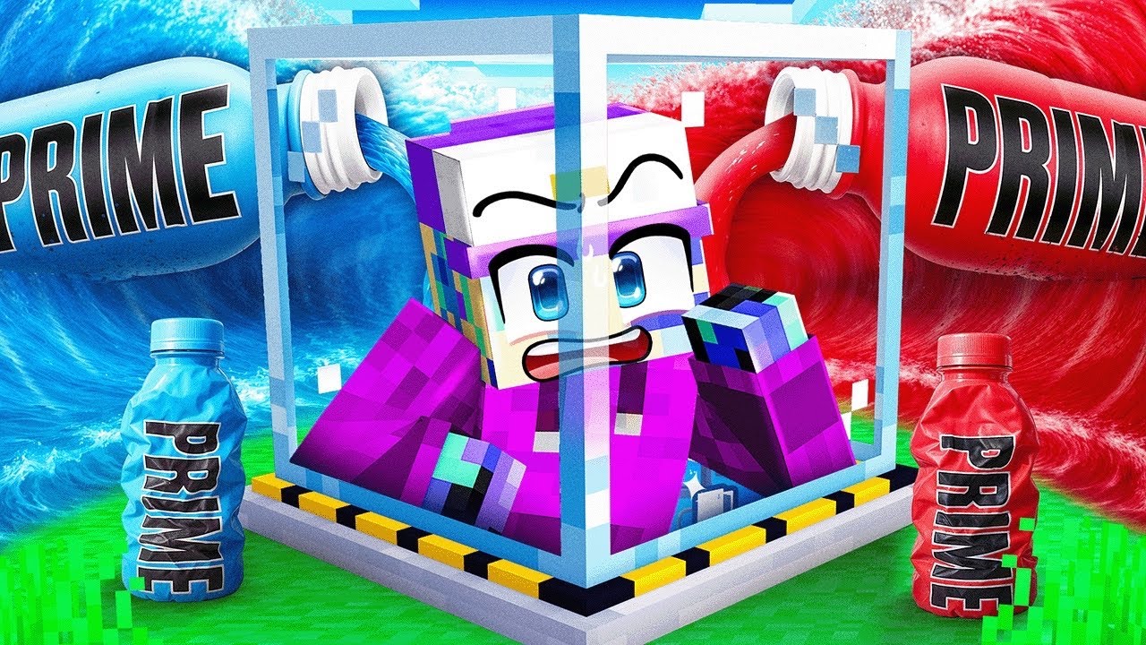 Prime Tsunami против Doomsday Bunker в Minecraft!