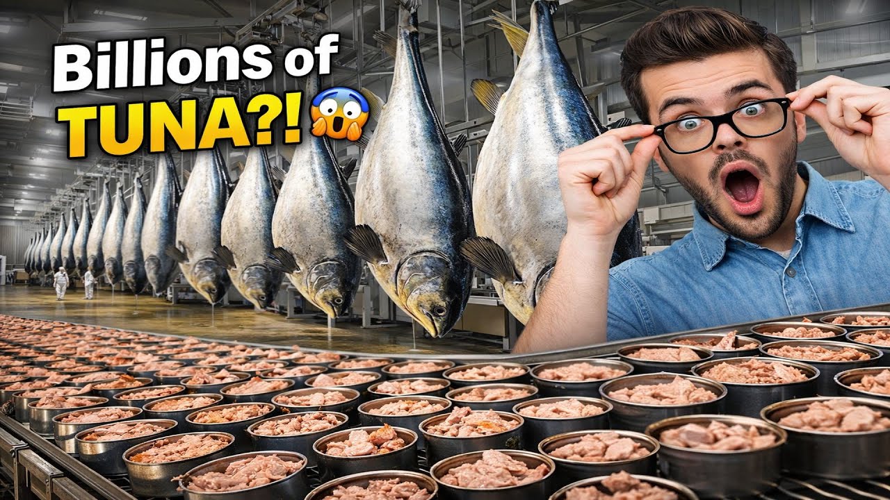 Amazing Process of Making Canned Tuna | World's Largest Tuna Factory I Next Level Factory