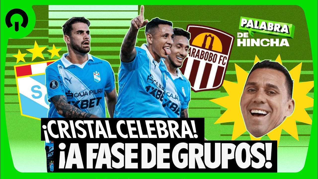 ¡CRISTAL CELEBRA! ¡A FASE DE GRUPOS!  - PALABRA DE HINCHA | EN VIVO