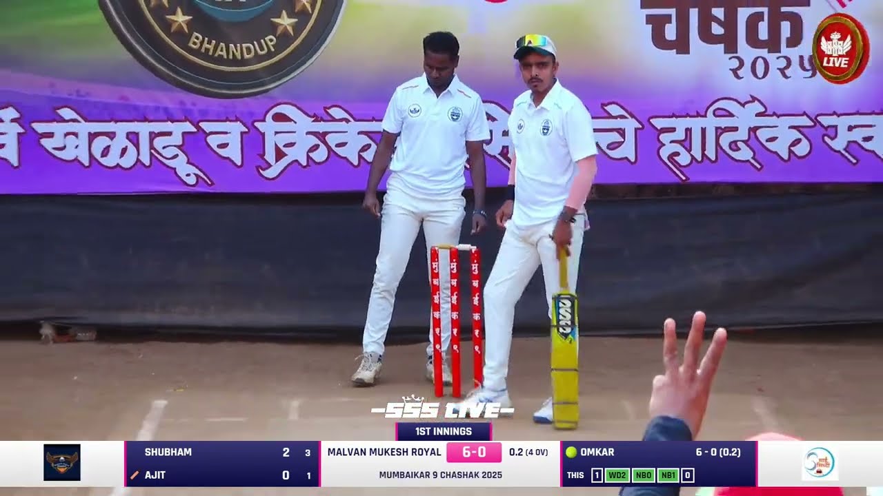 MALVAM MUKESH ROYAL VS SAI SIDDHI ANDHERI | MUMBAIKAR 9 CHASHAK 2025