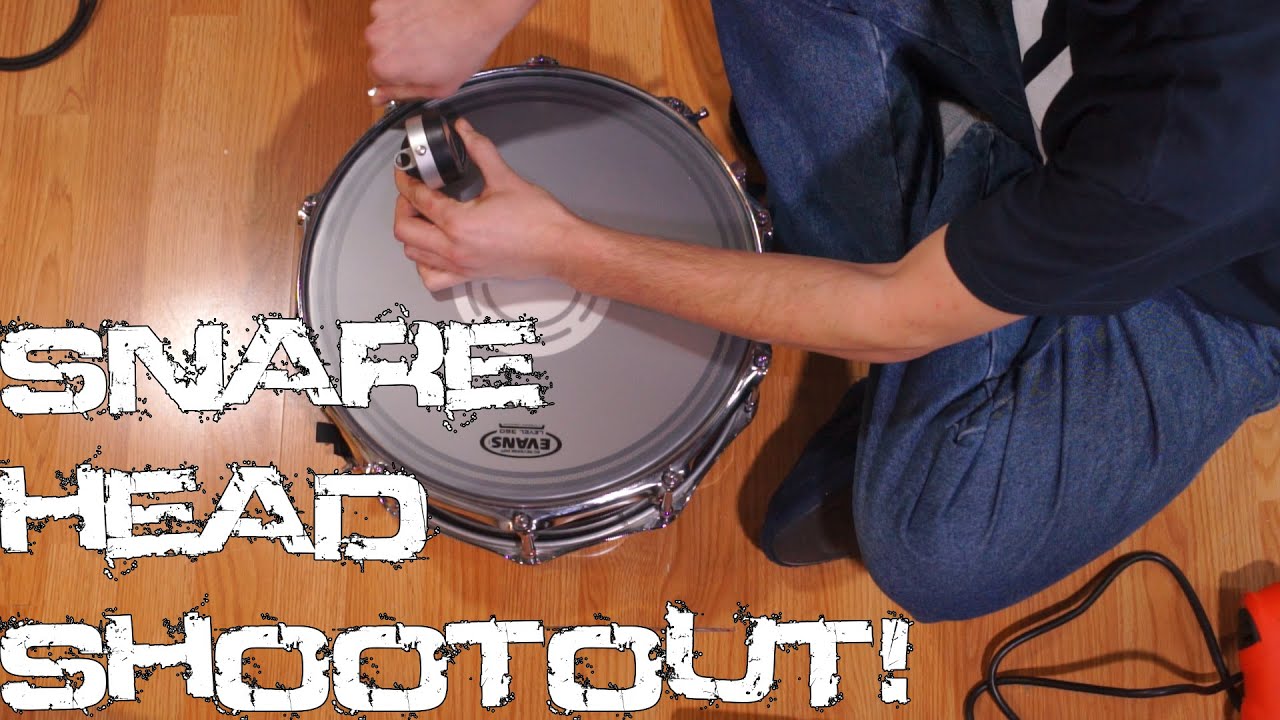 Snare Head Shootout - 14 heads back to back!