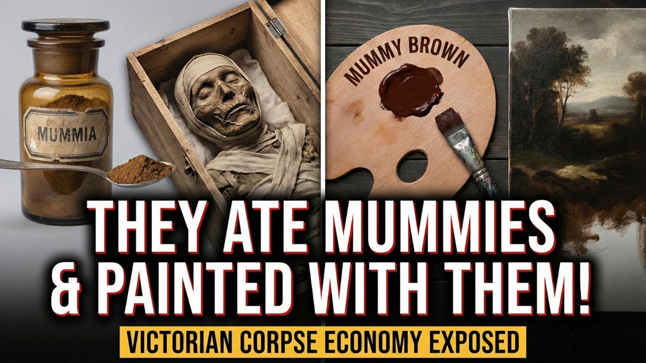 The Disturbing Reason Victorians Ate Egyptian Mummies !!