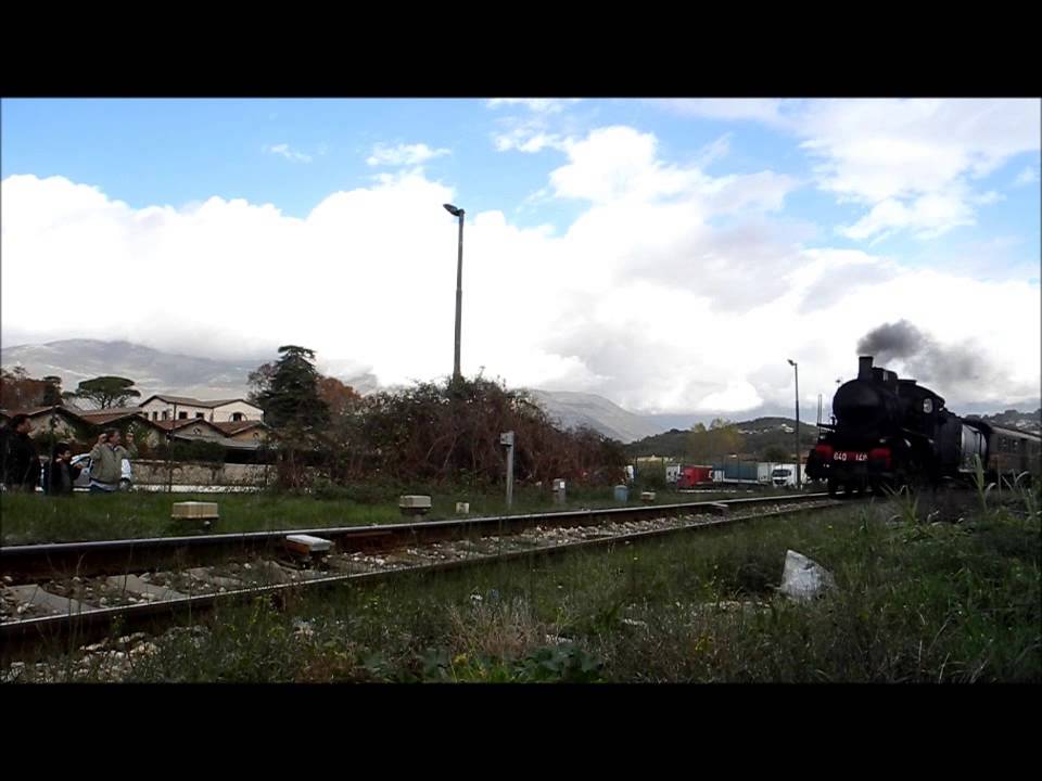 Treno a Vapore sulla Avezzano - Roccasecca (640.148)