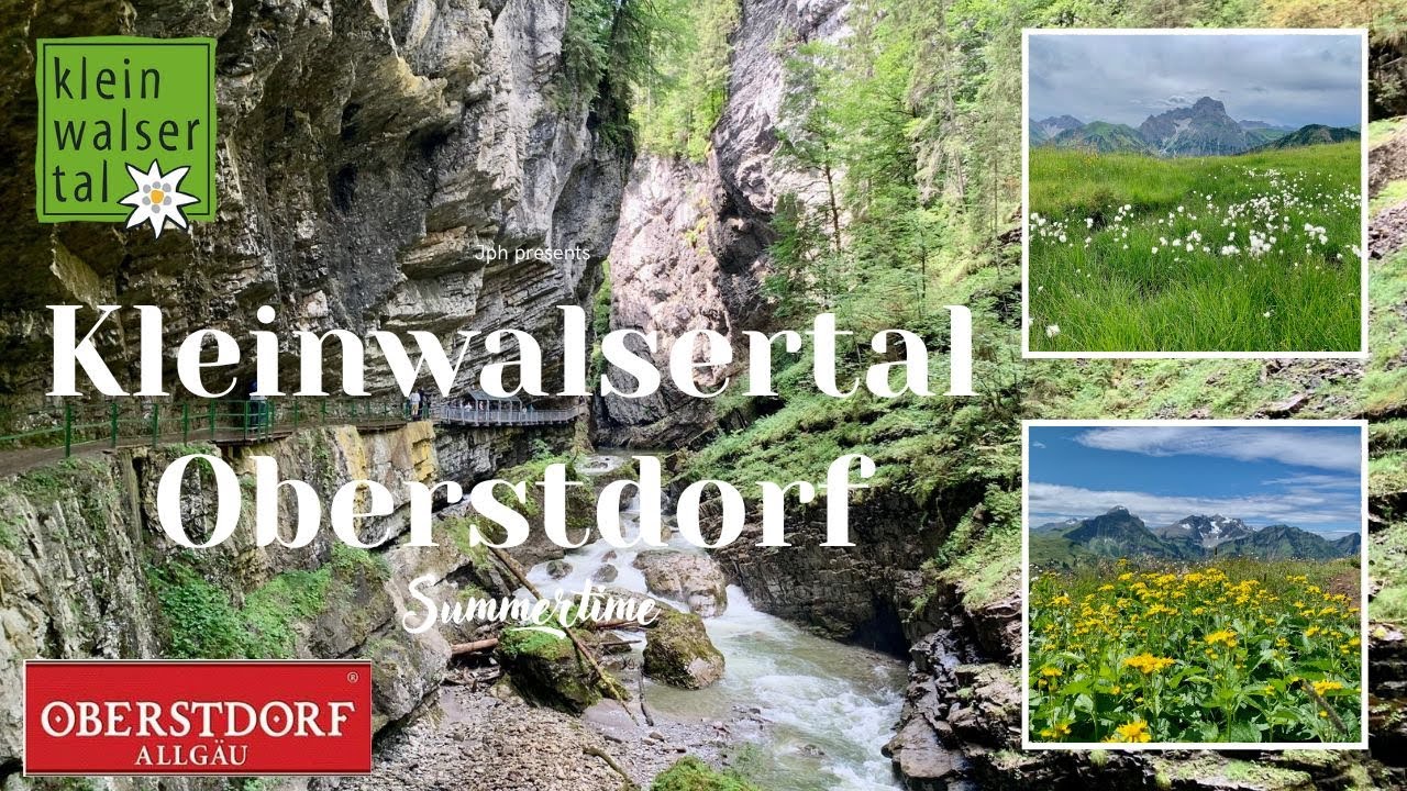 Sommer in Oberstdorf & Kleinwalsertal -  Breitachklamm, Auenhütte, Widdersteinhütte Wandern