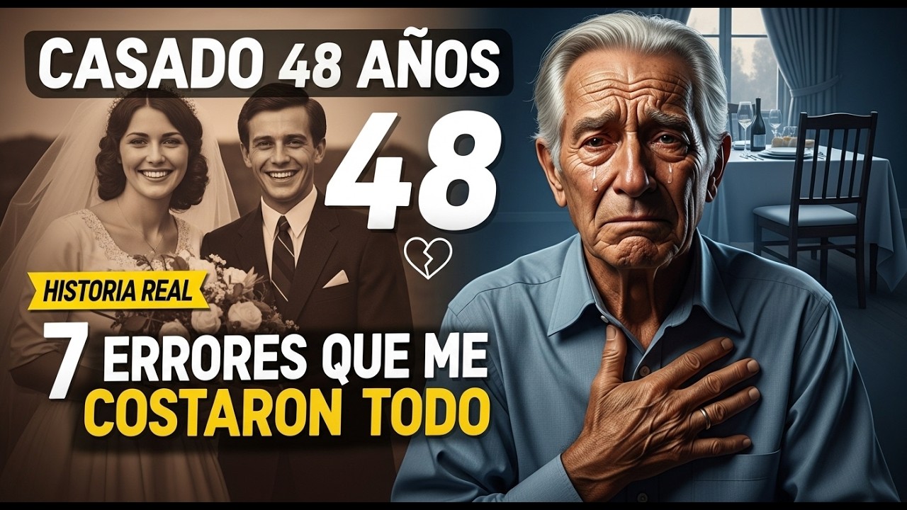 Casado 48 años... No cometas estos 7 errores (Yo sí y lo perdí todo)
